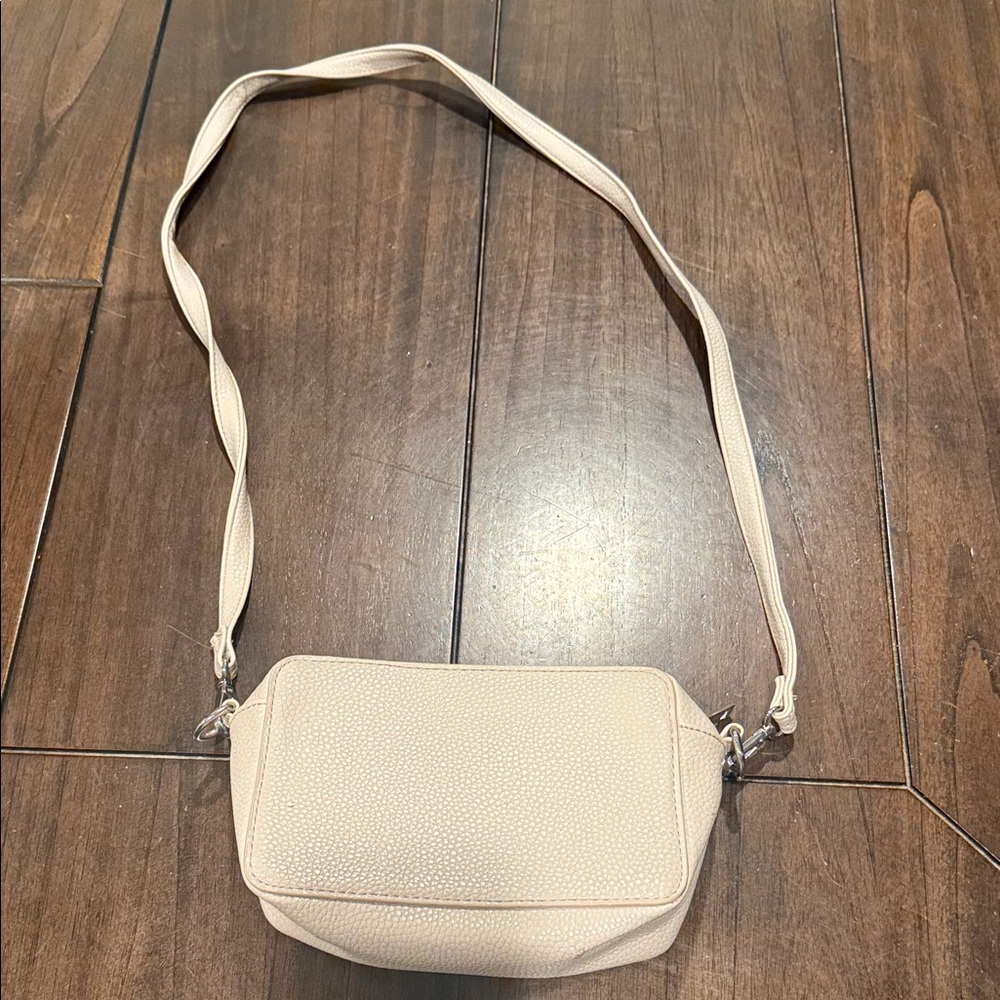 Elegant Cream Crossbody Bag